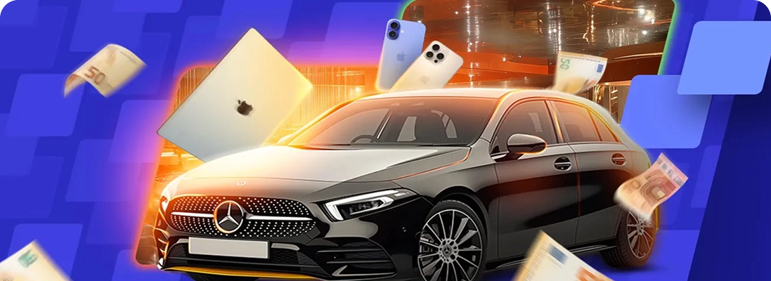 Completa sfide quotidiane, scala la classifica e vinci bonus in denaro o free spin — più giochi, più guadagni!