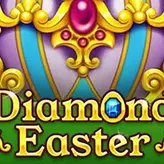 Diamond Easter slot with sparkling diamonds, Easter eggs, and big wins at Winita Casino